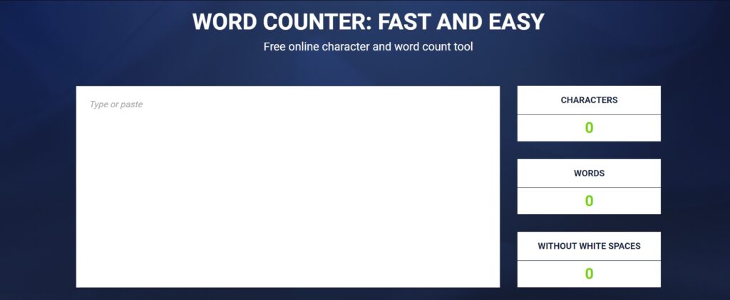 word count online